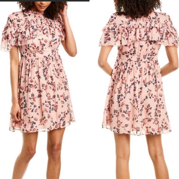 kate spade Dresses & Skirts - Kate Spade prairie rose ruffle floral mini dress